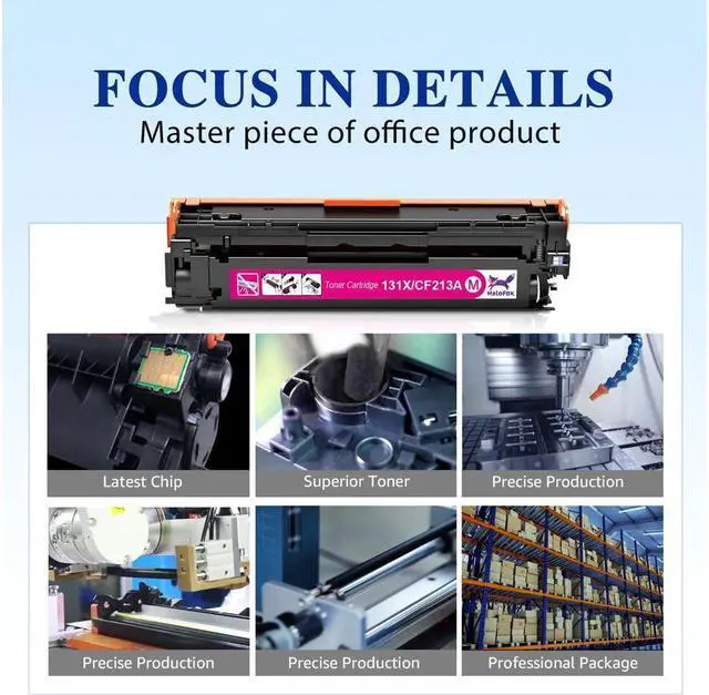 Alt view image 5 of 5 - 4 High Yield Toner Cartridge BCMY for CRG131 ImageClass MF8230CN LBP7100CN