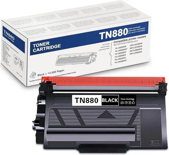 Main image of 1PK Toner Cartridge fits Brother TN880 HL-L6200 L6200DWT L6250DW L6300DW L6400DW