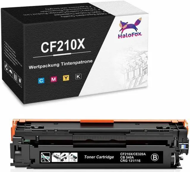 Main image of 1PK CF210X 131X 131A Toner Cartridge for Color Laserjet Pro 200 M251nw M276nw