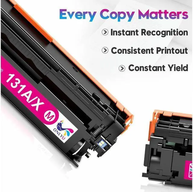 Alt view image 4 of 5 - 4x CF210A Toner for 131A LaserJet Pro 200 Color MFP M276nw M276n M251nw M251