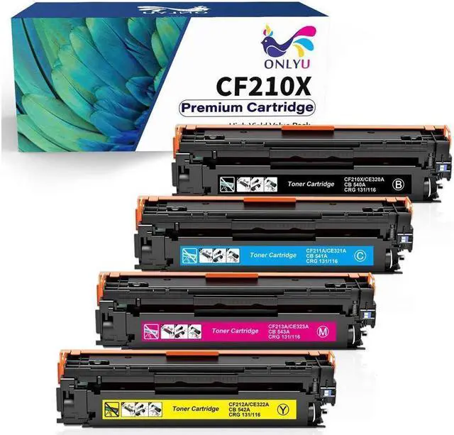 Main image of 4x CF210A Toner for 131A LaserJet Pro 200 Color MFP M276nw M276n M251nw M251