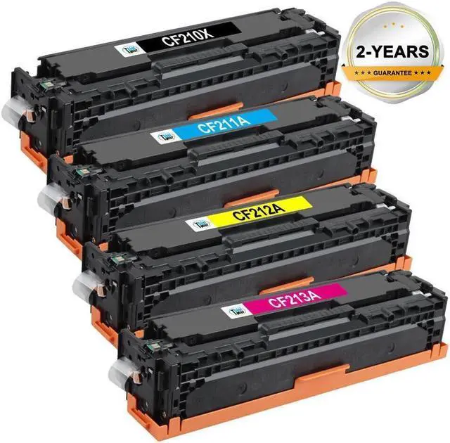 Main image of 4PK (KCMY) 131A CF210A Toner Compatible with LaserJet Pro Color MFP M276nw M251nw