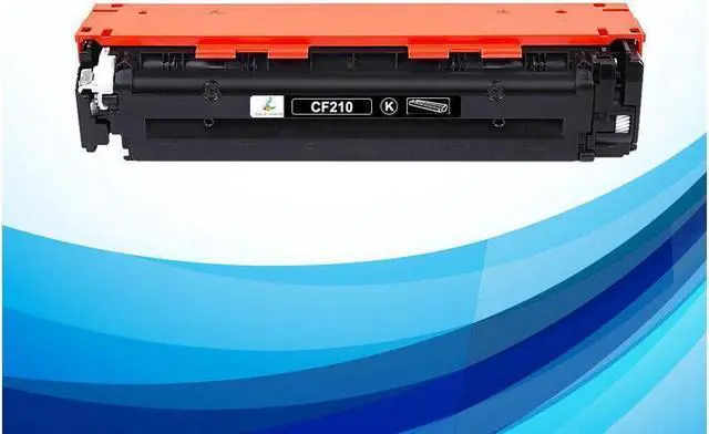 Alt view image 3 of 5 - 4P For LaserJet Pro 200 M251nw M276n M276nw MFP Color Toner CF210A 131A ink