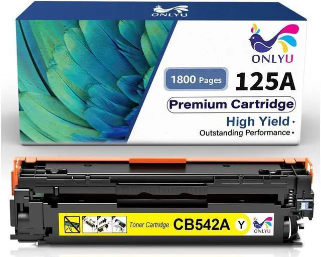 Alt view image 3 of 5 - 4PK CB540A -3A 125A Toner Cartridge Set For Laserjet CP1515 CP1518 CM1312nfi
