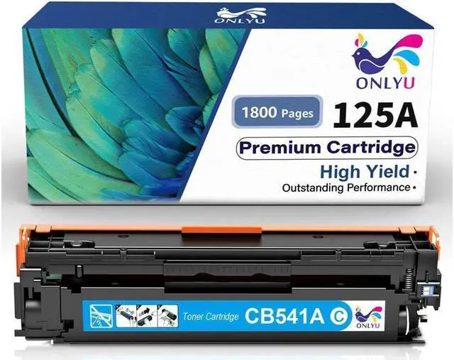 Alt view image 2 of 5 - 4PK CB540A -3A 125A Toner Cartridge Set For Laserjet CP1515 CP1518 CM1312nfi