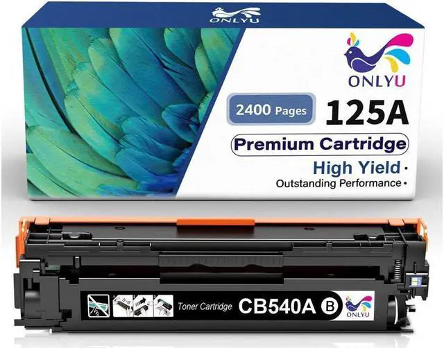 Alt view image 4 of 5 - 4PK CB540A -3A 125A Toner Cartridge Set For Laserjet CP1515 CP1518 CM1312nfi