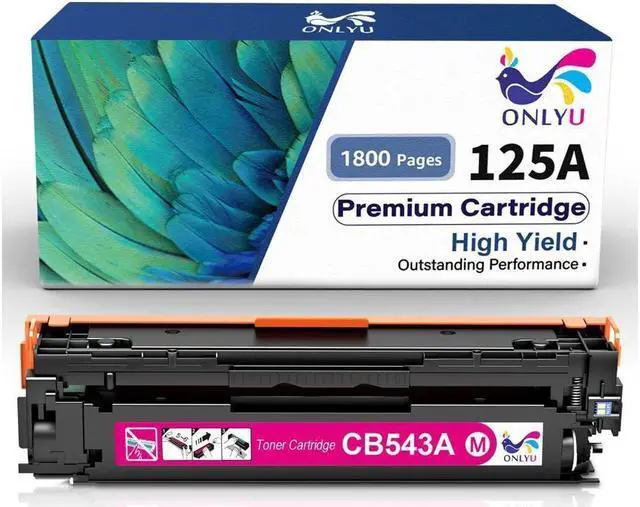 Alt view image 5 of 5 - 4PK CB540A -3A 125A Toner Cartridge Set For Laserjet CP1515 CP1518 CM1312nfi