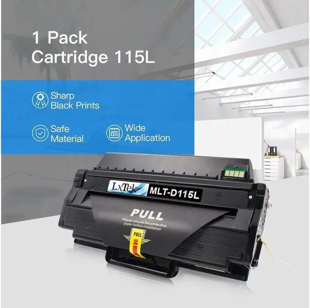 Alt view image 5 of 5 - LxTek Compatible Toner Cartridge Replacement for Samsung 115 115L MLT-D115L to use with Xpress SL-M2830DW SL-M2880FW/XAC SL-M2870FW M2820DW M2620 M2670