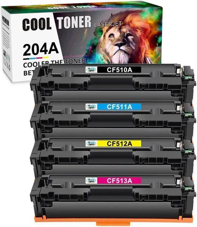 Main image of 4xKMCY CF510A Toner Compatible With 204A LaserJet Pro MFP M180nw M180n M181fw M154nw