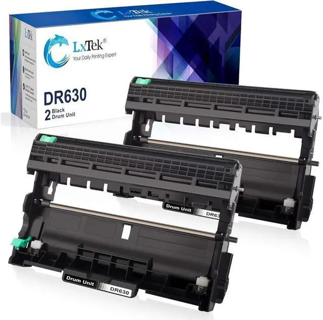 Main image of LxTek Compatible Drum Unit Replacement for Brother DR630 DR-630 High Yield to use with HL-L2300D MFC-L2705DW HL-L2300D MFC-L2720DW HL-L2320D Printer (2 Black)