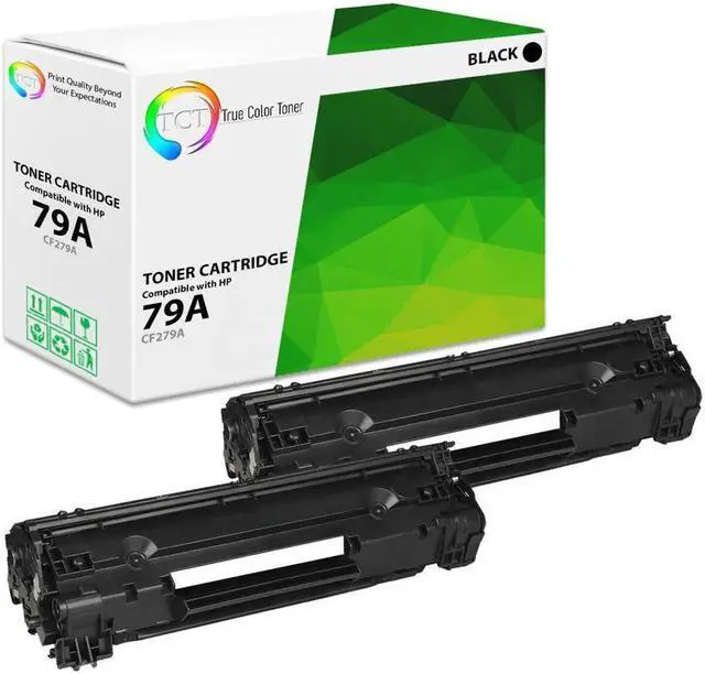 Main image of TCT Compatible Toner Cartridge Replacement for the 79A Series - 2 Pack Black