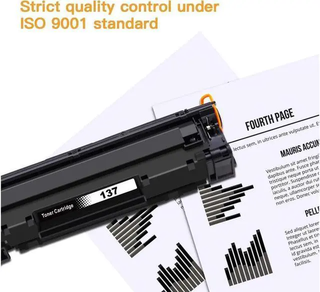 Alt view image 2 of 5 - E-Z Ink (TM Compatible Toner Cartridge Replacement for 137 CRG137 9435B001AA to use with ImageClass D570 LBP151dw MF216n MF236n MF232W MF227dw MF229dw MF244dw MF247dw MF249dw (Black, 2 Pack)