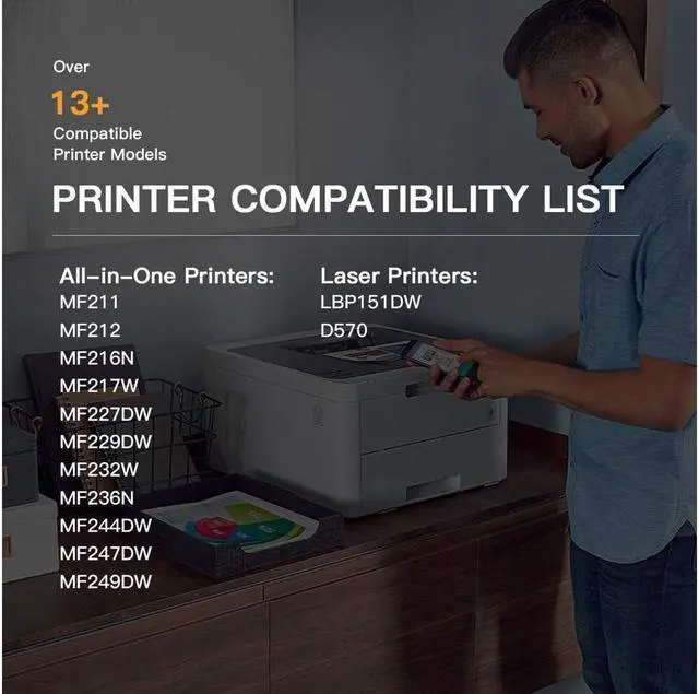 Alt view image 4 of 5 - E-Z Ink (TM Compatible Toner Cartridge Replacement for 137 CRG137 9435B001AA to use with ImageClass D570 LBP151dw MF216n MF236n MF232W MF227dw MF229dw MF244dw MF247dw MF249dw (Black, 2 Pack)