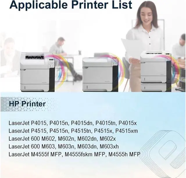 Alt view image 2 of 5 - TESEN Compatible Toner Cartridge Replacement for 64X 90X CC364X CE390X (1-Pack, High-Yield) Work with Laserjet P4015 P4515 Series, Enterprise 600 M602 M603 Series, Enterprise M4555 Series