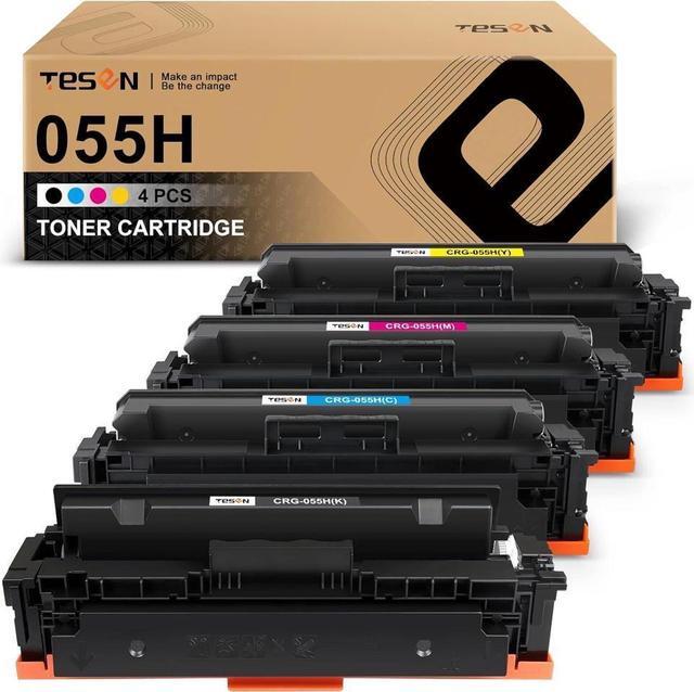Main image of 055H TESEN Compatible Toner Cartridge Replacement for 055H 055 for ImageClass MF740C MF741Cdw MF743Cdw MF745Cdw MF746Cdw LBP660C Printer High Yield Black Cyan Magenta Yellow 4 Pack