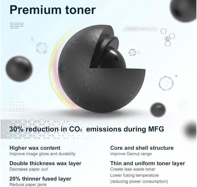 Alt view image 4 of 5 - TESEN Remanufactured Toner Cartridge Replacement for 305X CE410X 305A CE410A CE411A CE412A CE413A Toner High Yield for Pro 400 MFP M475dn M475dw M451nw M451dn M451dw M375nw Printer 1 Pack Black