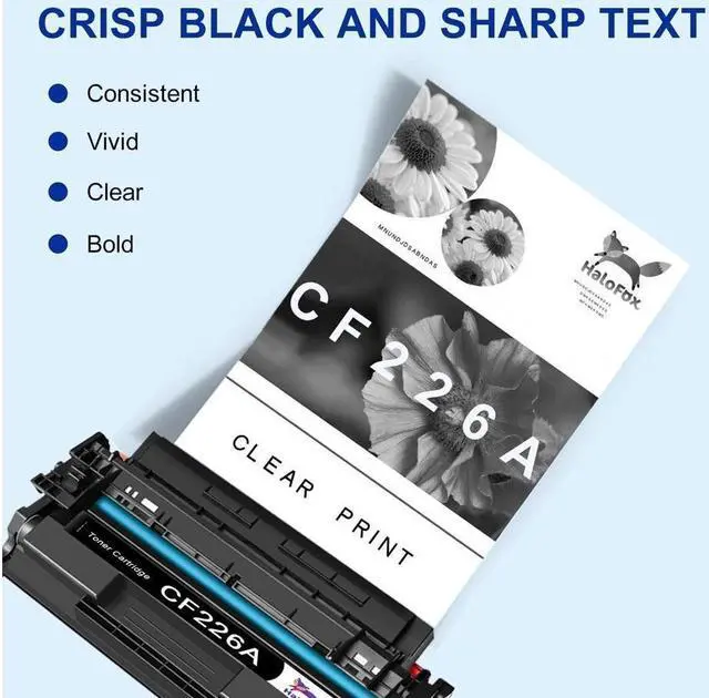 Alt view image 5 of 5 - 4Pack CF226A Toner Cartridge For 26A Laserjet Pro M426fdw M402dn M426 Printer
