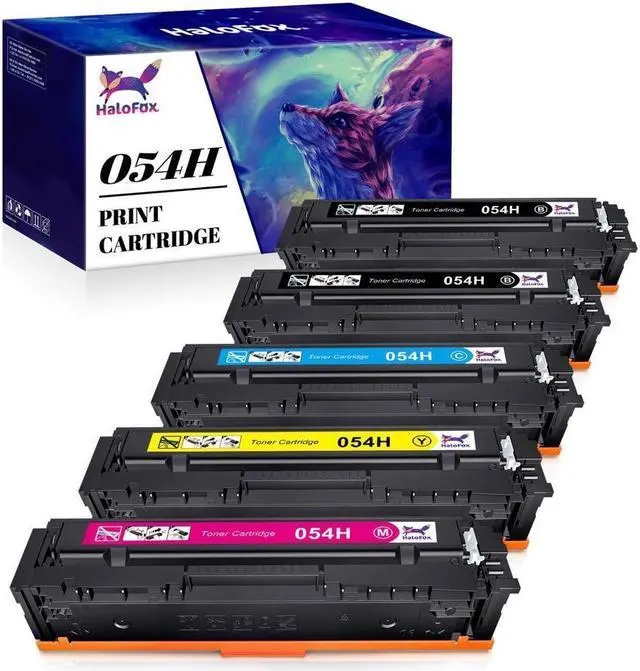 Main image of 5 Toner Cartridge 054H for Color Imageclass MF644cdw MF642cdw LBP620