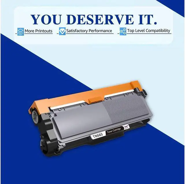 Alt view image 5 of 5 - 3 pcs Compatible Toner Cartridge for Brother TN660 DCP-L2520 L2540 HL2320D