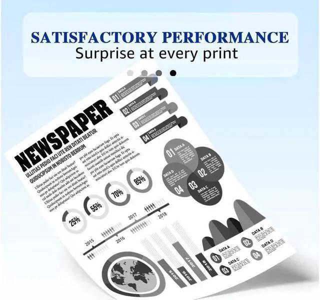 Alt view image 4 of 5 - 1 pack Black Toner Cartridge TN450 TN-420 For Brother IntelliFax-2840 Printer