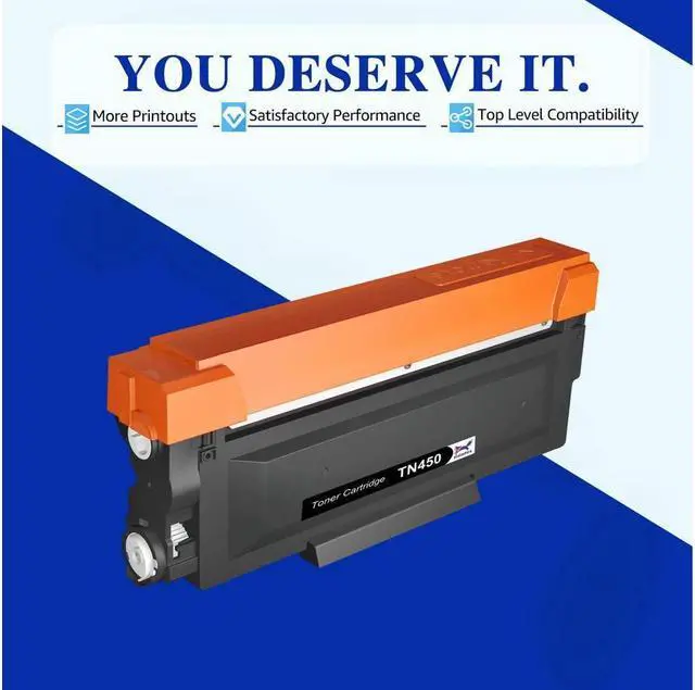 Alt view image 5 of 5 - 1 pack Black Toner Cartridge TN450 TN-420 For Brother IntelliFax-2840 Printer