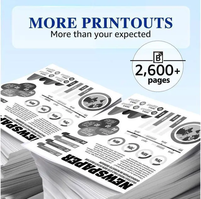 Alt view image 3 of 5 - 1 pack Black Toner Cartridge TN450 TN-420 For Brother IntelliFax-2840 Printer