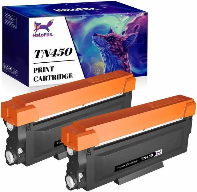 Main image of 2 Pack For Brother TN-450 TN450 Toner MFC-7360N DCP-7065DN HL-2270DW HL-2280DW