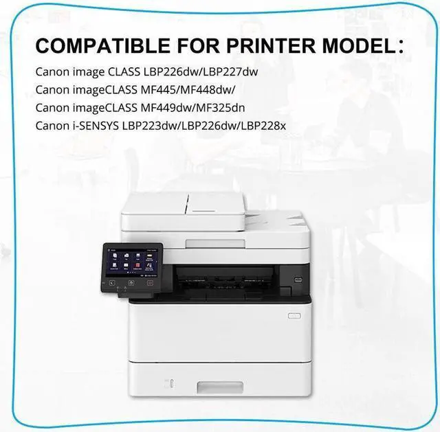 Alt view image 2 of 5 - 1PK 057H 057 Toner Cartridge High Yield Compatible With ImageCLASS MF445dw MF448dw MF449dw MF325dn LBP226dw LBP227dw