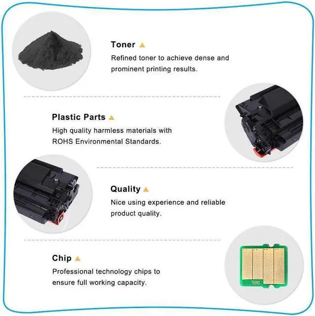 Alt view image 3 of 5 - 1PK 057H 057 Toner Cartridge High Yield Compatible With ImageCLASS MF445dw MF448dw MF449dw MF325dn LBP226dw LBP227dw
