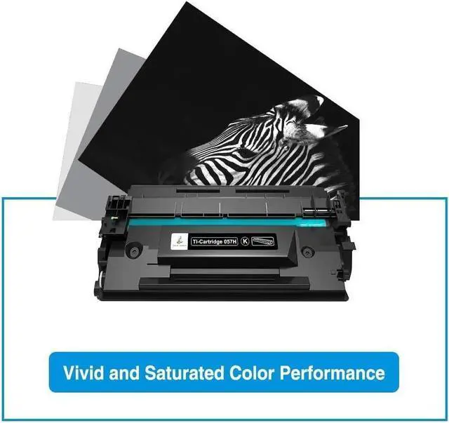 Alt view image 2 of 5 - TRUE IMAGE Compatible Toner Cartridge Replacement for 057H 057 CRG-057H Work with ImageCLASS MF445dw LBP226dw LBP227dw LBP228dw MF448dw MF449dw LBP226 MF445 Laser Printer Ink (Black, 1-Pack)