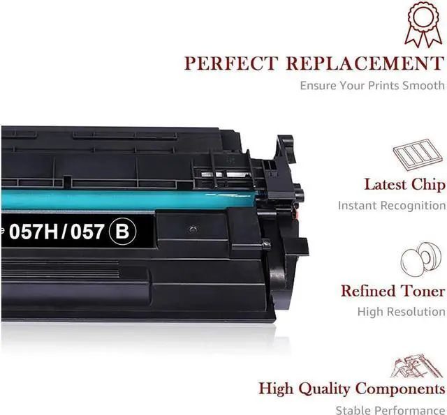Alt view image 2 of 4 - Toner Kingdom Compatible Toner Cartridge Replacement for 057 057H CRG-057 CRG-057H Toner for ImageCLASS LBP226dw LBP227dw MF445dw MF448dw MF449dw Printer Toner (Black, 1 Pack)