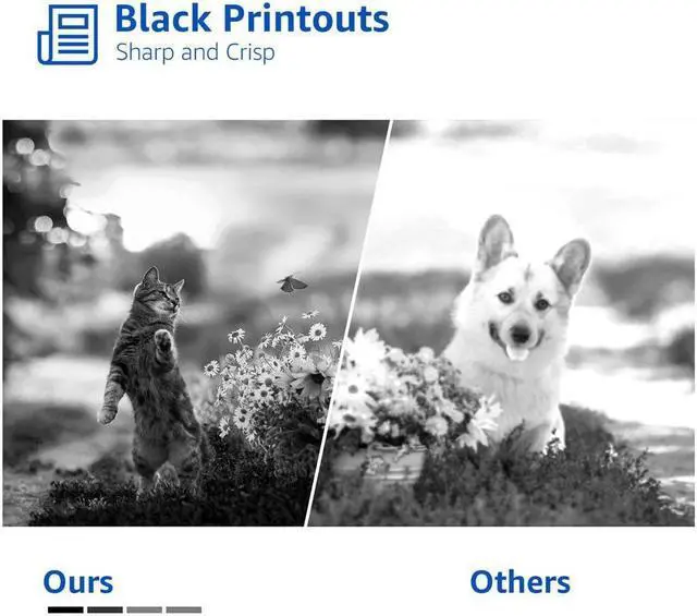 Alt view image 4 of 5 - 4 PK Toner Cartridge for Brother TN760 HL-L2370DW L2350DW DCP-L2550D High Yield