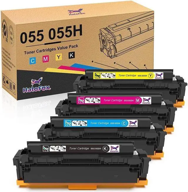 Main image of 4× Toner w/Chip for 055 imageClASS MF741Cdw MF745Cdw MF740 series LBP660C