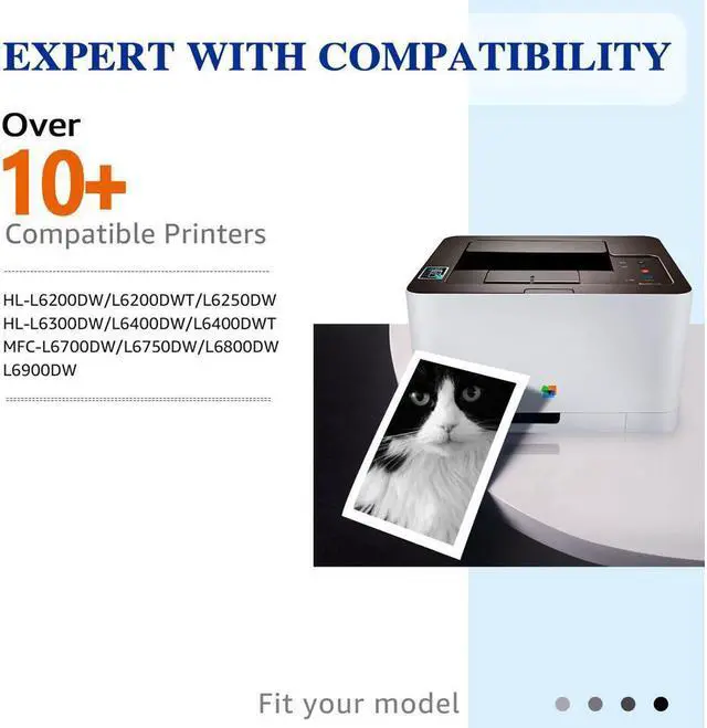Alt view image 2 of 5 - 1-Pack TN 880 TN880 Toner Cartridge For HL-L6200DW HL-L6300DW Printer