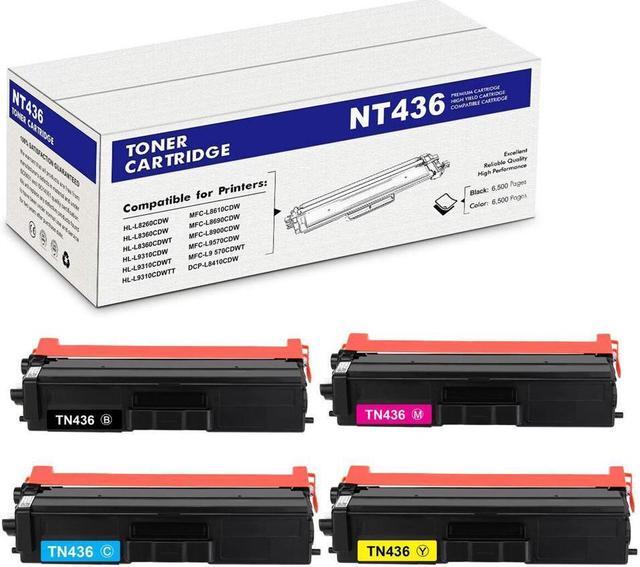 Main image of 4Pc TN436 Toner Cartridge replacement for Brother TN433 HL-L8360CDW HL-L8360CDW