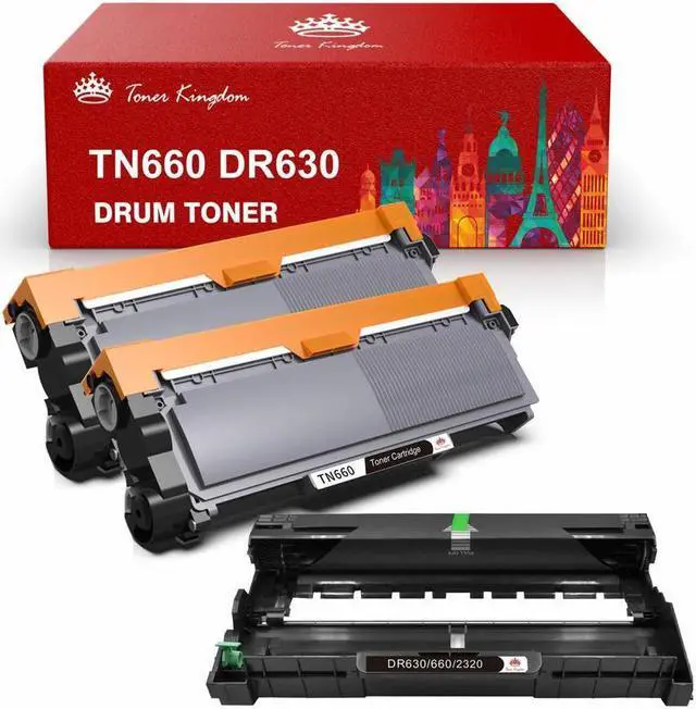 Main image of 1x DR630 Drum + 2x TN660 Toner For Brother MFC-L2700DW MFC-L2720DW MFC-L2685DW