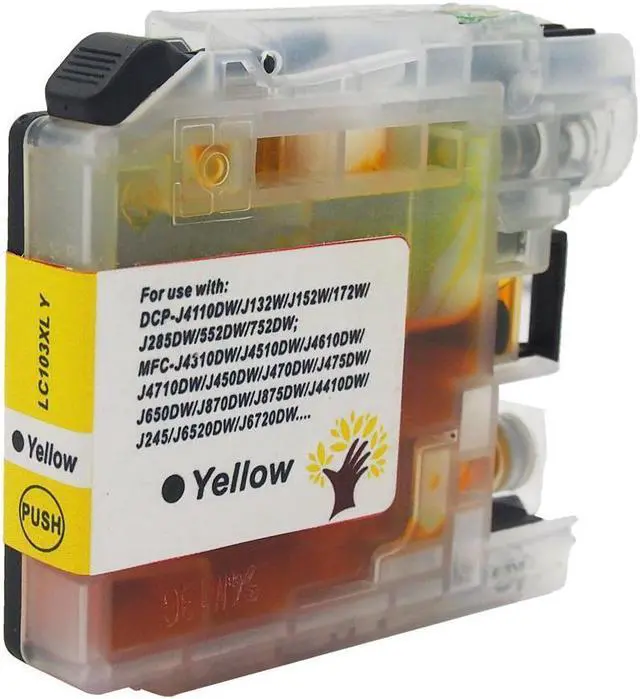 Alt view image 2 of 4 - 16pcs Pack Printer Ink + chip fits Brother LC101 LC103 MFC J470DW J475DW J650DW