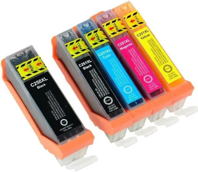 Alt view image 4 of 5 - 60PK PGI-250XL CLI-251XL Ink for MX920 MX922 MX925  iX6820 iX6850