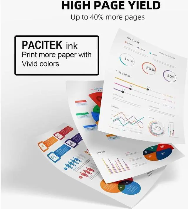 Alt view image 4 of 5 - PACITEK Compatible Refill Ink Bottle Replacement for 522 T522 T522120 Use with EcoTank ET-2720 ET-2710 ET-4700 Printer (2Black, 1Cyan, 1Magenta, 1Yellow)