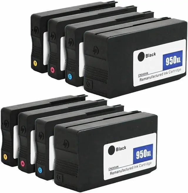Main image of Compatible New Generation 950XL 950 XL 951XL 951 XL Replacement Ink Cartridge for Officejet Pro 8620 8660 8630 Printer - 8 Pack