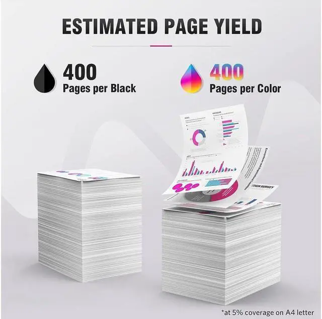 Alt view image 5 of 5 - ALLWORK New Version LC3013 3011 Compatible Ink Cartridges Replacement for Brother LC3013 LC3011 Ink Cartridges Works with Brother MFC-J690DW MFC-J491DW MFC-J497DW MFC-J895DW Inkjet Printer 4 Packs