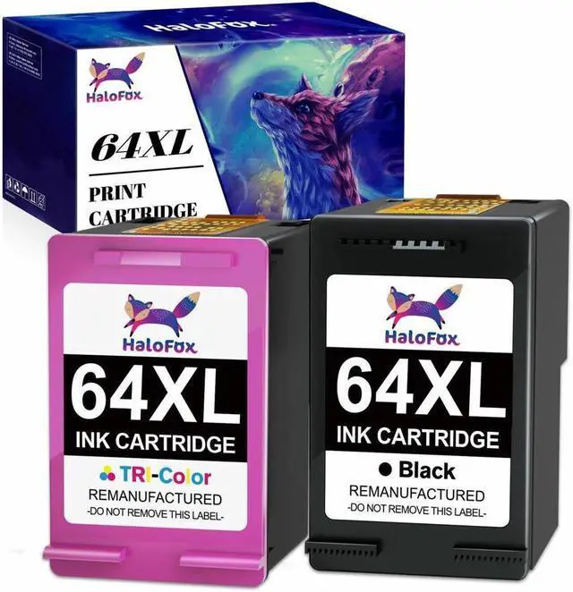 Main image of 2x 64XL Ink Cartridge Combo for ENVY Photo 6252 6255 7155 7855 6220 6230
