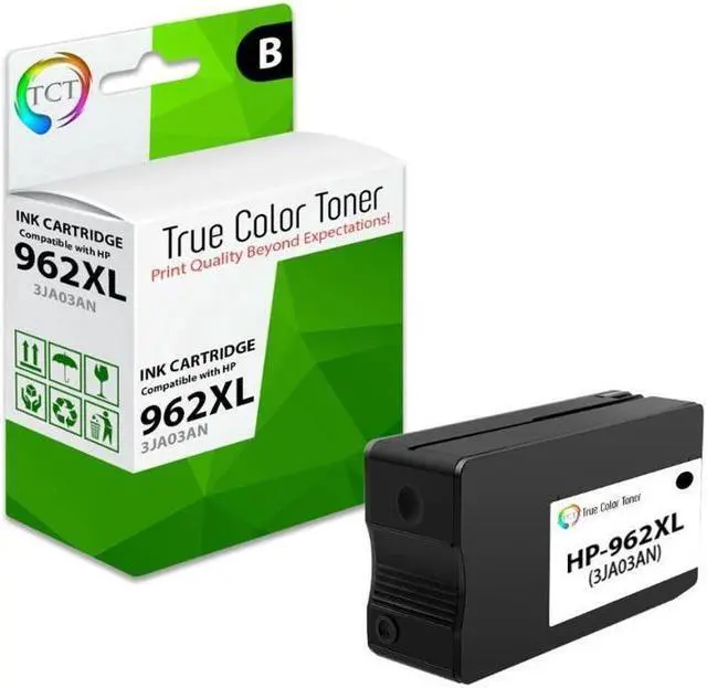 Main image of TCT Compatible High Yield Ink Cartridge Replacement for the 962XL Series - 1 Pack Black