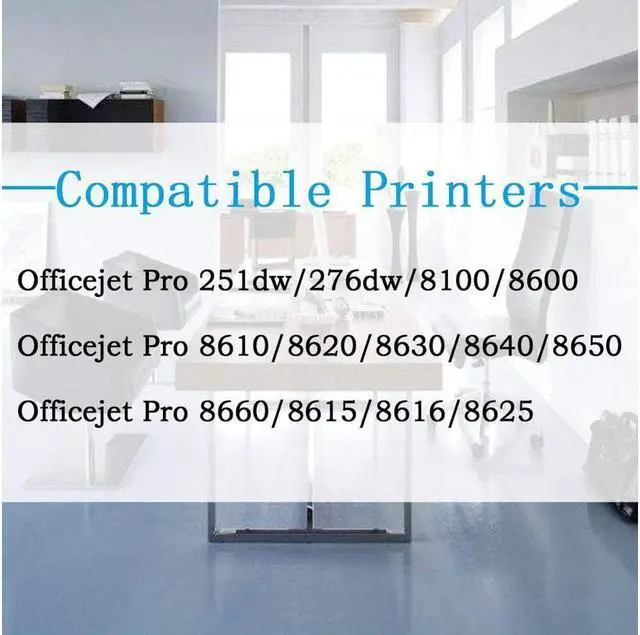 Alt view image 2 of 3 - Colorprint Compatible 950XL 951XL Ink Cartridge Replacement for 950 XL 951 XL High Yield Work with OfficeJet Pro 8600 8100 8610 8620 8660 8630 8640 8615 8625 276DW 271DW Printer (2BK,1C,1M,1Y, 5-Pack)