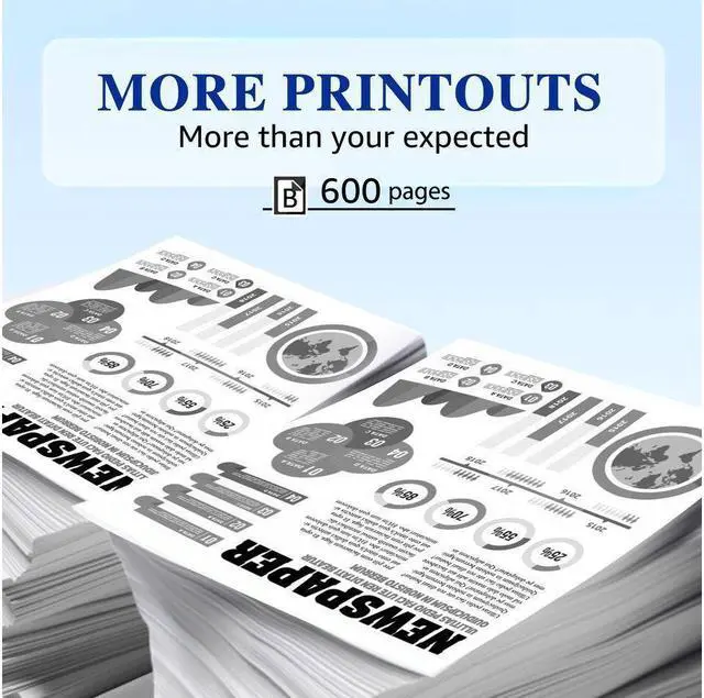 Alt view image 2 of 5 - 3 Pk LC103 Compatible Black Ink Cartridge For Brother MFC-J4510DW MFC-J4710DW