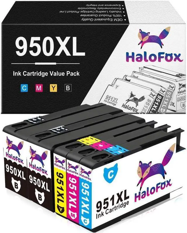 Main image of 5 Pack Premium 950XL 951XL Ink Combo for Officejet Pro 8610 8620 8625 8600