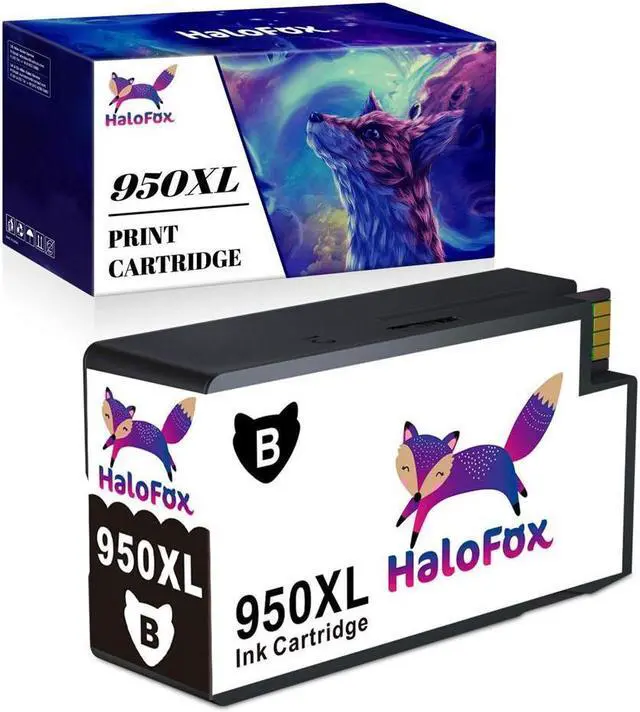 Main image of 1x 950XL Black Ink Cartridge for OfficeJet Pro 8100 8600 8615 8620 8630 8640