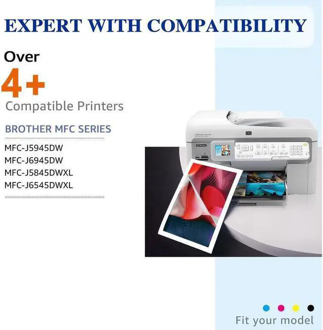 Alt view image 2 of 4 - LC3033 Black LC3033 XXL Ink Cartridges for Brother MFC-J815DW XL MFC-J805DW