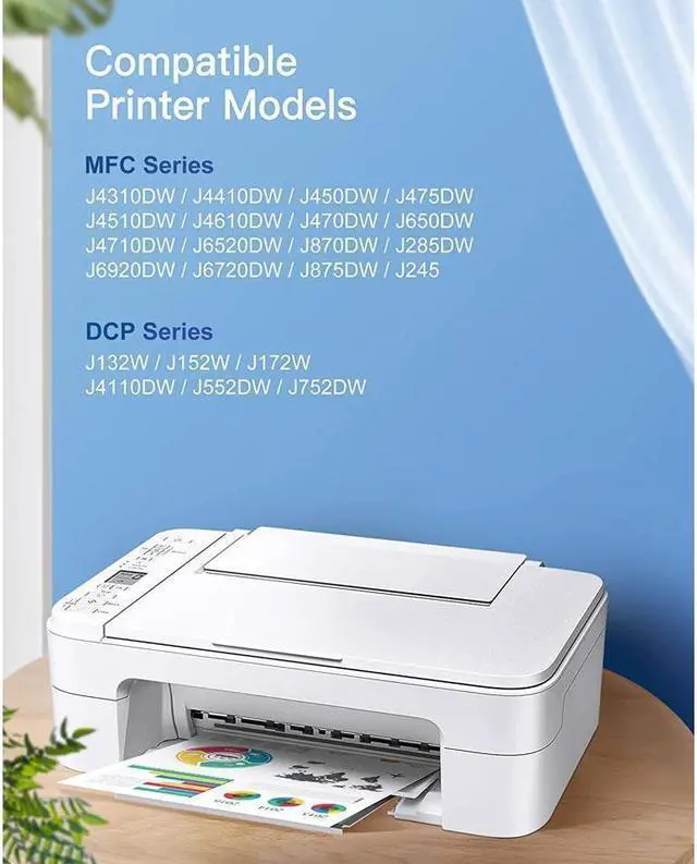 Alt view image 3 of 5 - GPC Image Compatible Ink Cartridge Replacement for Brother LC103 XL LC101 LC103XL LC101BK Compatible with MFC-J870DW MFC-J475DW MFC-j470DW MFC-J450DW MFC-J875DW MFC-J6920DW Printer Tray (10 Pack)