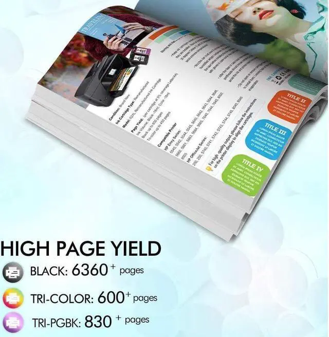 Alt view image 4 of 5 - 15PK Ink For PGI-280 XXL CLI-281 XXL TS6120 TS6220 TR8520 TS9120 B&C